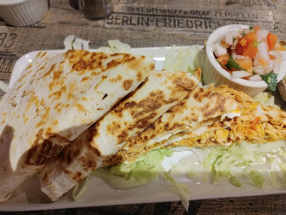 Shredded Chicken Quesadilla